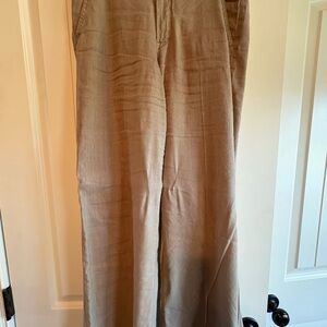 Kut from the Kloth Wide-Leg Trousers in Light Brown
